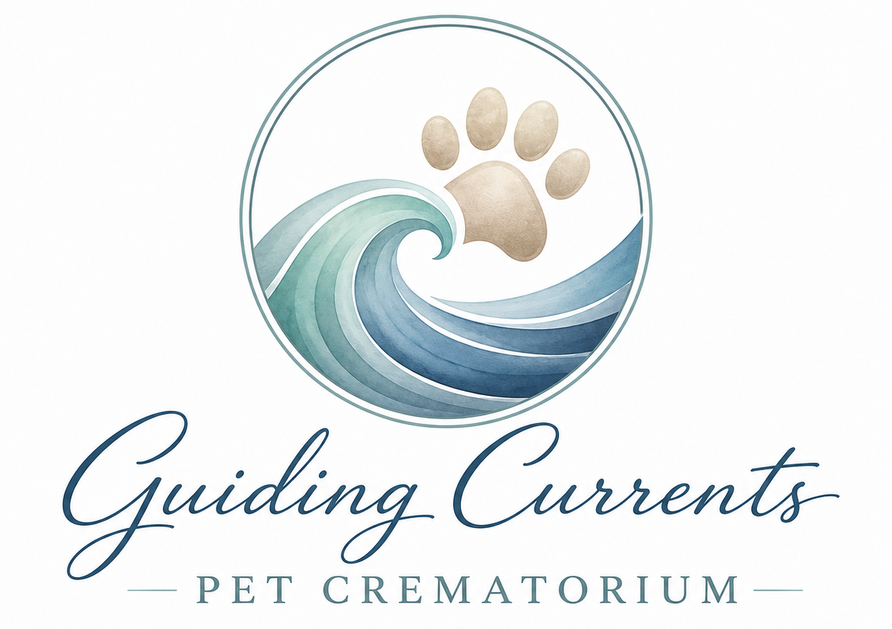 Guiding Current Pet Crematorium Logo